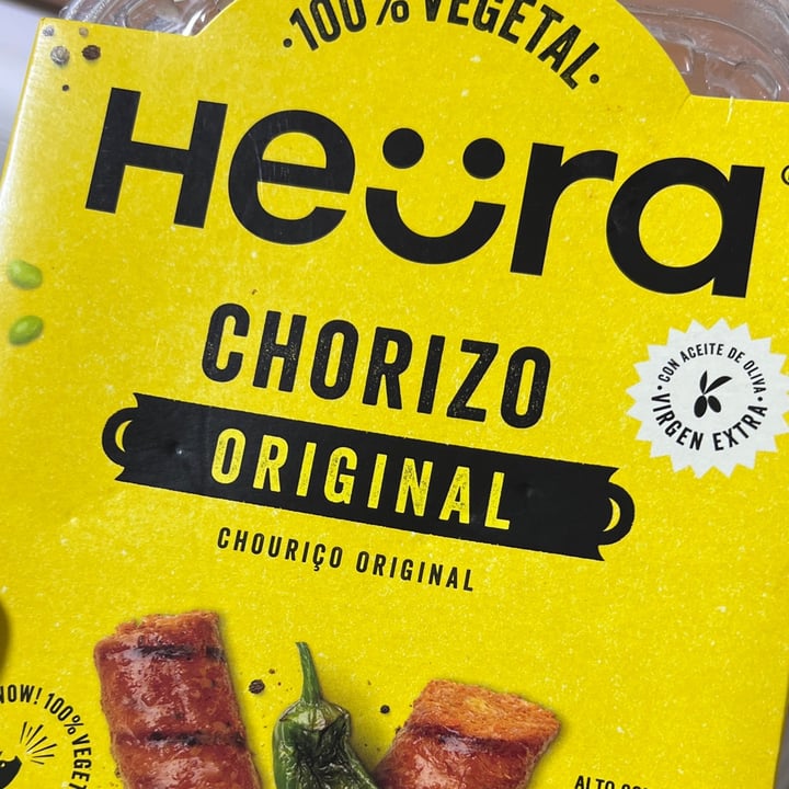 photo of Heura Spanish Chorizo Sausages shared by @carolarribas on  09 Apr 2023 - review