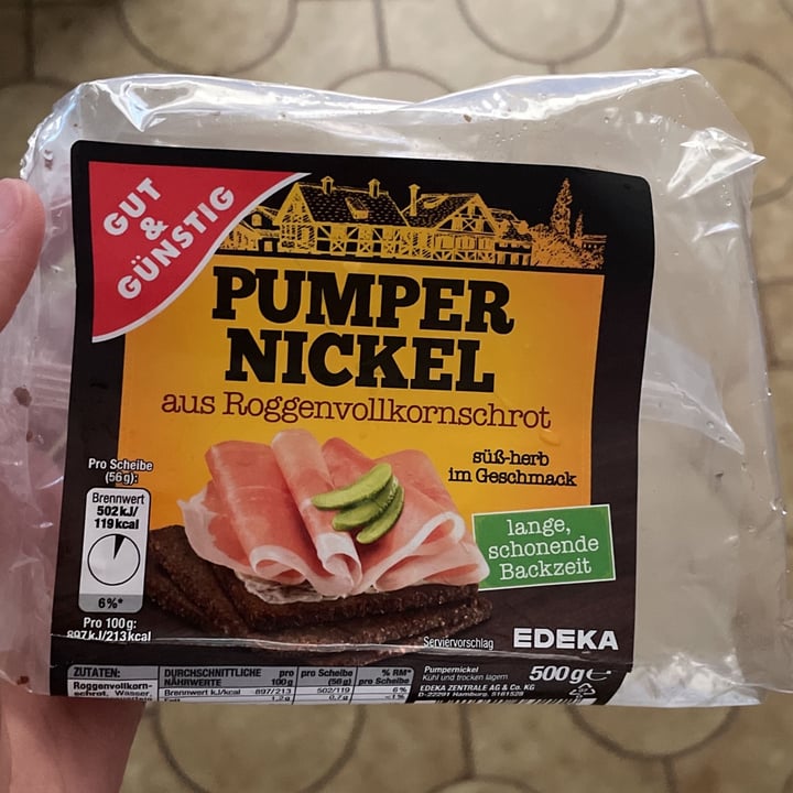 photo of Gut & Günstig Pumper Nickel shared by @kavana on  04 Apr 2023 - review