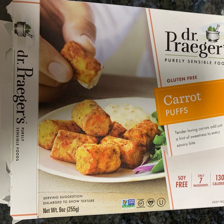 photo of Dr. Praeger's Carrot Puffs shared by @rochi09 on  07 Apr 2023 - review