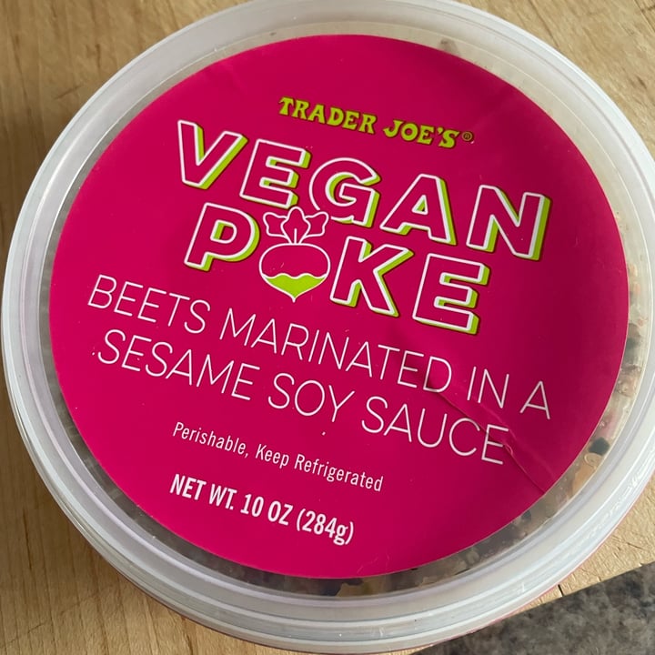 photo of Trader Joe's Vegan Poke shared by @clarendiee on  04 May 2023 - review