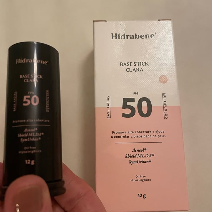 photo of Hidrabene Base Stick FPS 50 shared by @juju1965 on  18 Jan 2023 - review