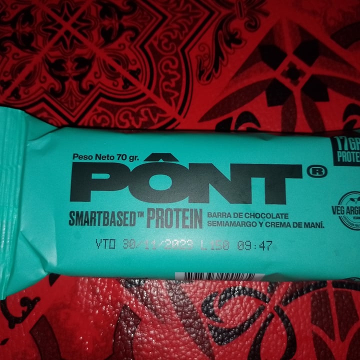 photo of Barrita Pont Smartbased protein barritas proteicas shared by @heavenlygiraffe42 on  30 Jun 2023 - review
