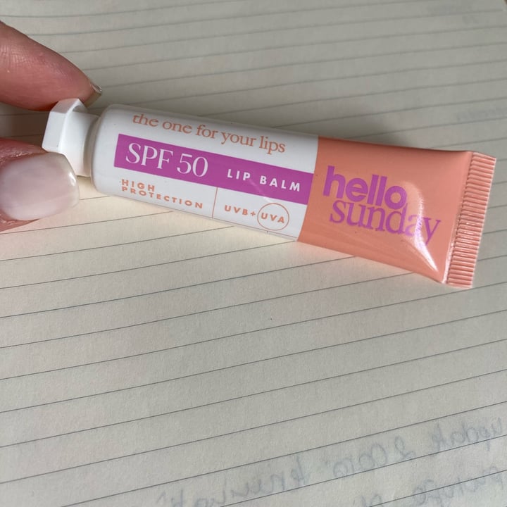 photo of Hello Sunday The one for your lips shared by @ilariabiancolatte1 on  02 Jun 2023 - review
