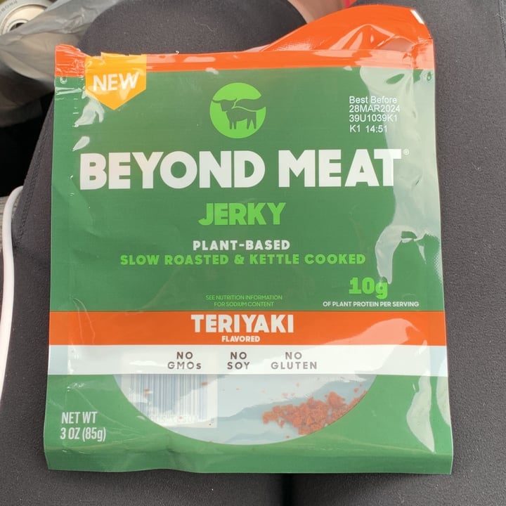 photo of Beyond Meat Teriyaki Jerky shared by @nbacha on  01 Jul 2023 - review