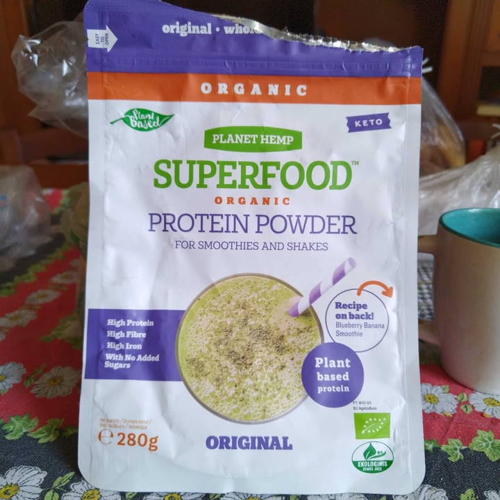 photo of Planet Hemp protein powder for smoothies and shakes shared by @vick16 on  08 May 2023 - review