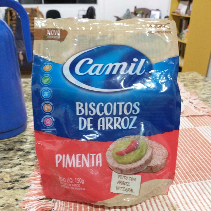 photo of Camil biscoito de arroz shared by @rozilda on  20 Apr 2023 - review