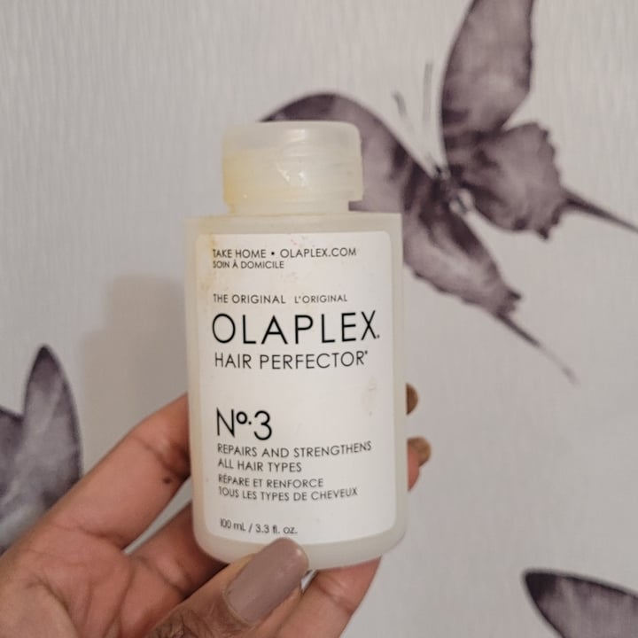 photo of Olaplex No. 3 hair perfector shared by @theveglife on  13 Jul 2023 - review