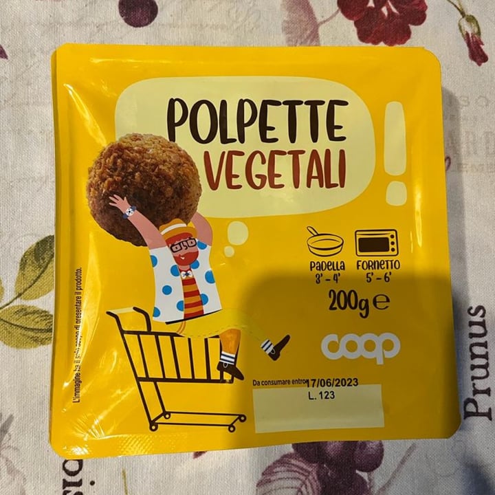 photo of Coop polp Polpette Vegetali Coop shared by @eli01 on  22 May 2023 - review