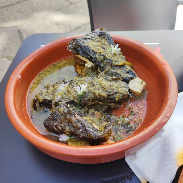 Photo of the dish “Bacalao En Salsa Verde”
