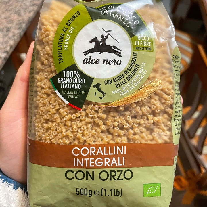 photo of Alce Nero Corallini integrali con orzo shared by @elirecensioni on  29 Jan 2023 - review