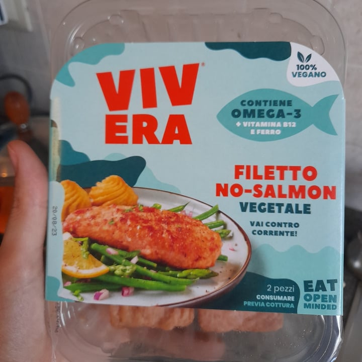 photo of Vivera Filetto No-Salmon Vegetale shared by @auramala on  02 Aug 2023 - review