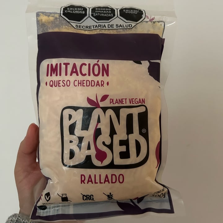 photo of Planet Vegan Plant Based Imitación Queso Cheddar Rallado shared by @zullybee on  09 Feb 2023 - review
