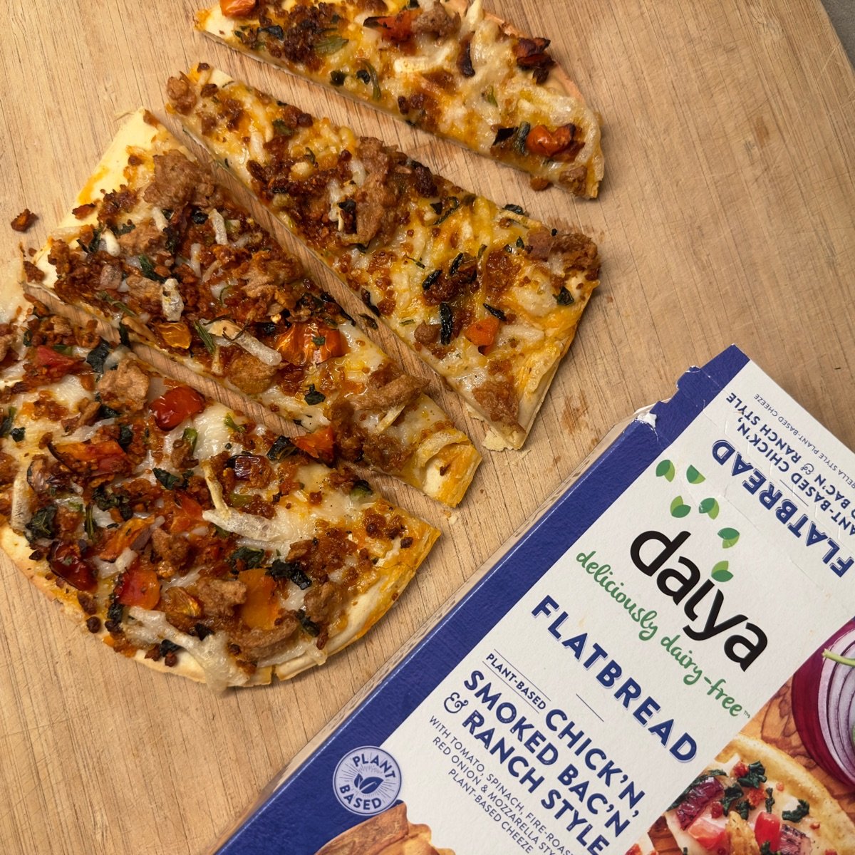 Daiya Plant Based Chick’n Smoked Bac’n & Ranch Style Flatbread Reviews