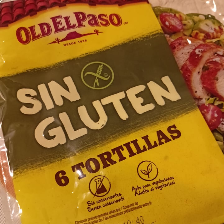 photo of Old El Paso 6 tortillas sin gluten shared by @livez on  26 Mar 2023 - review