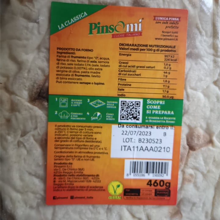 photo of Pinsami 2 basi pinsa classiche shared by @rachele82 on  22 Jun 2023 - review