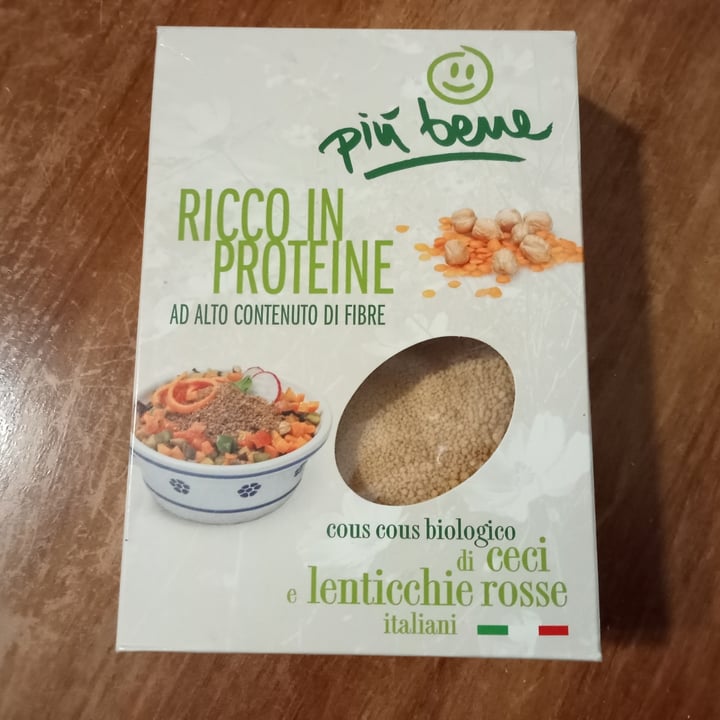 photo of Piú bene Cous cous ceci e lenticchie rosse shared by @paola81 on  18 Feb 2023 - review