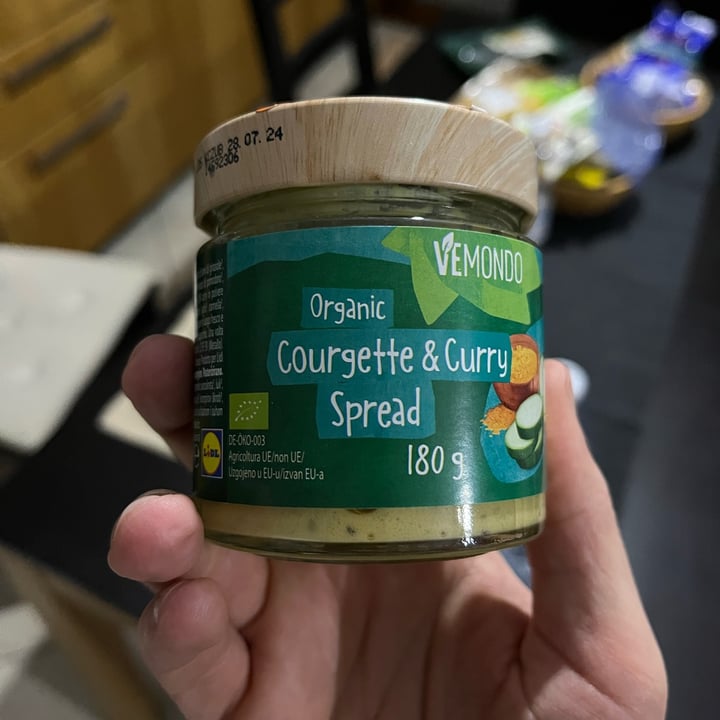 photo of Vemondo Courgette and curry spread shared by @ikir83 on  12 Mar 2023 - review