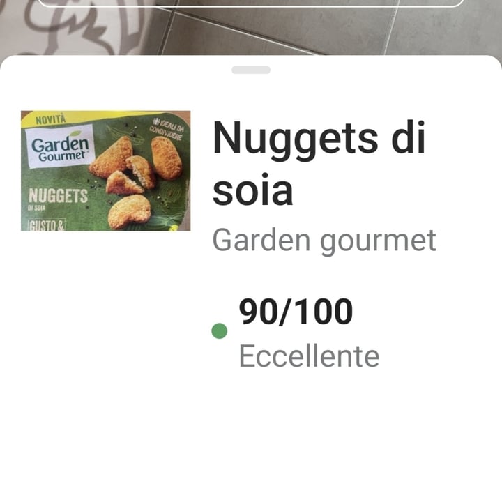 photo of Garden Gourmet Nuggets di Soia shared by @gigiavegan on  17 Apr 2023 - review