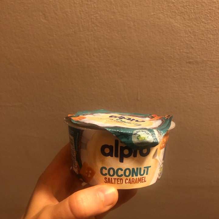 photo of Alpro yogurt salted caramel shared by @marghecastronuovo on  14 Jun 2023 - review