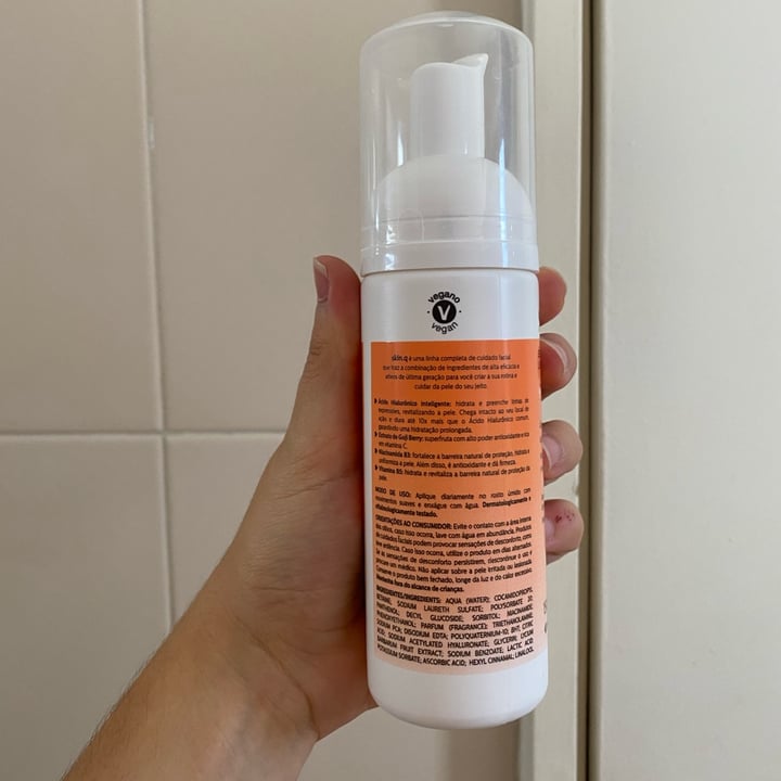 photo of Quem Disse Berenice  Espuma De limpeza Nutritiva Skin.q shared by @alvchiminazzo on  25 May 2023 - review