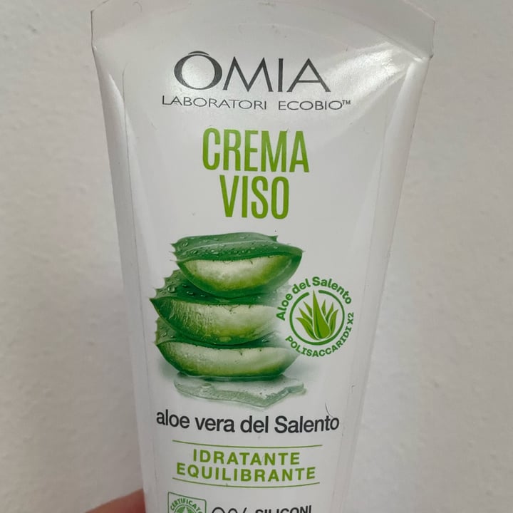 photo of Omia Crema viso biologica aloe vera shared by @martifabri on  23 Dec 2022 - review