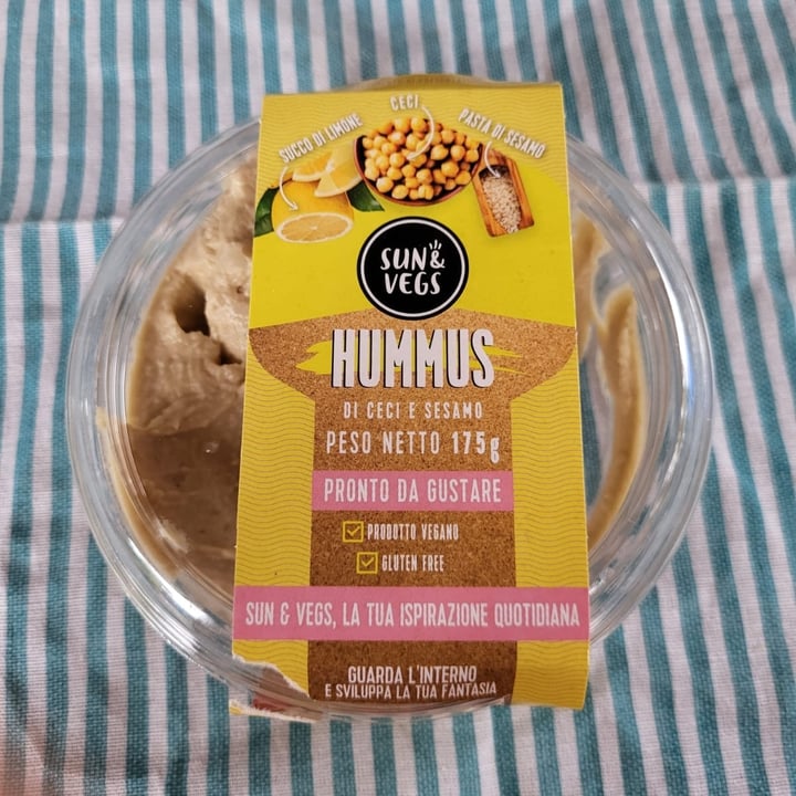 photo of Sun&vegs Hummus shared by @claire66 on  24 Jul 2023 - review