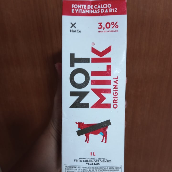 photo of Not Milk Bebida orgânica notmilk shared by @laurinhaalvares on  13 May 2023 - review