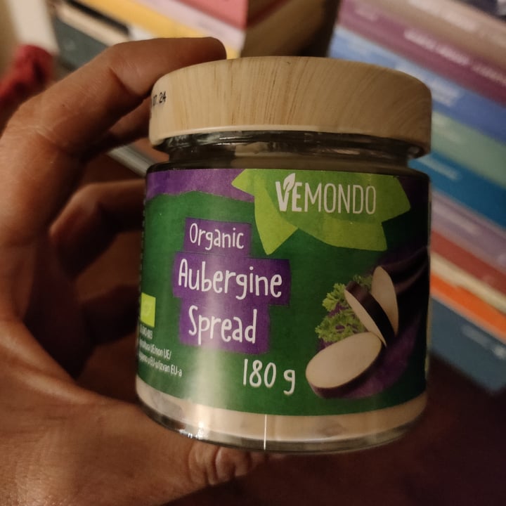 photo of Vemondo organic aubergine spread shared by @verticales on  07 Feb 2023 - review