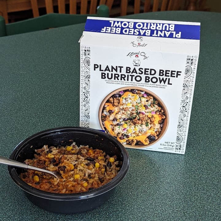 photo of Tattooed Chef Plant Based Beef Burrito Bowl shared by @mollygoesveg on  17 Jul 2023 - review