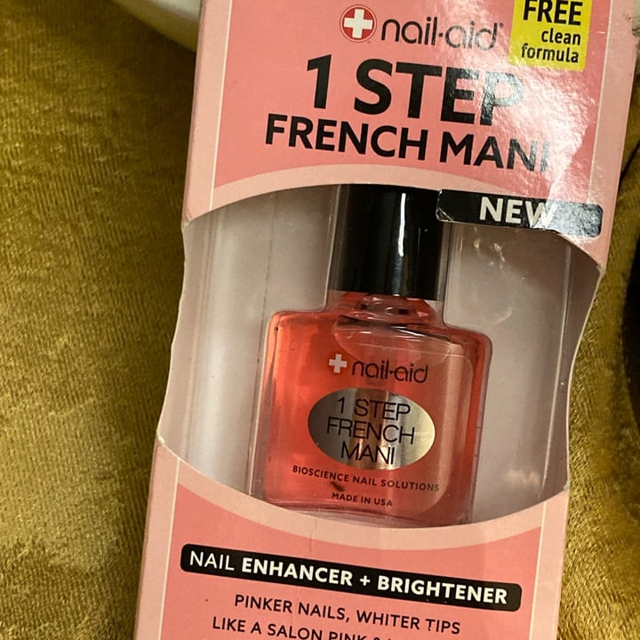 photo of Nail aid 1 step french mani shared by @punksappho on  08 Jul 2023 - review