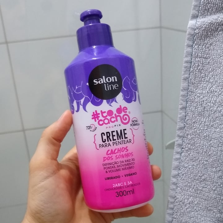 photo of Salon line #to de cacho - cacho dos sonhos - creme para pentear shared by @ishwari on  13 May 2023 - review