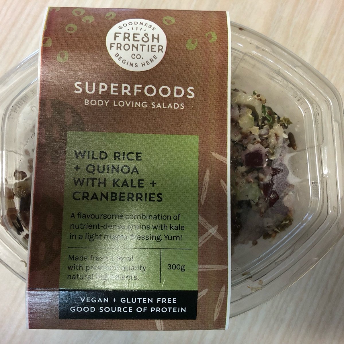 Fresh Frontier Co. Superfoods Salad Wild Rice, Quinoa, Kale