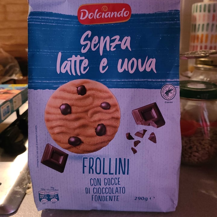 photo of Dolciando biscotti al cioccolato Senza Latte E Uova shared by @charlietata on  26 Feb 2023 - review