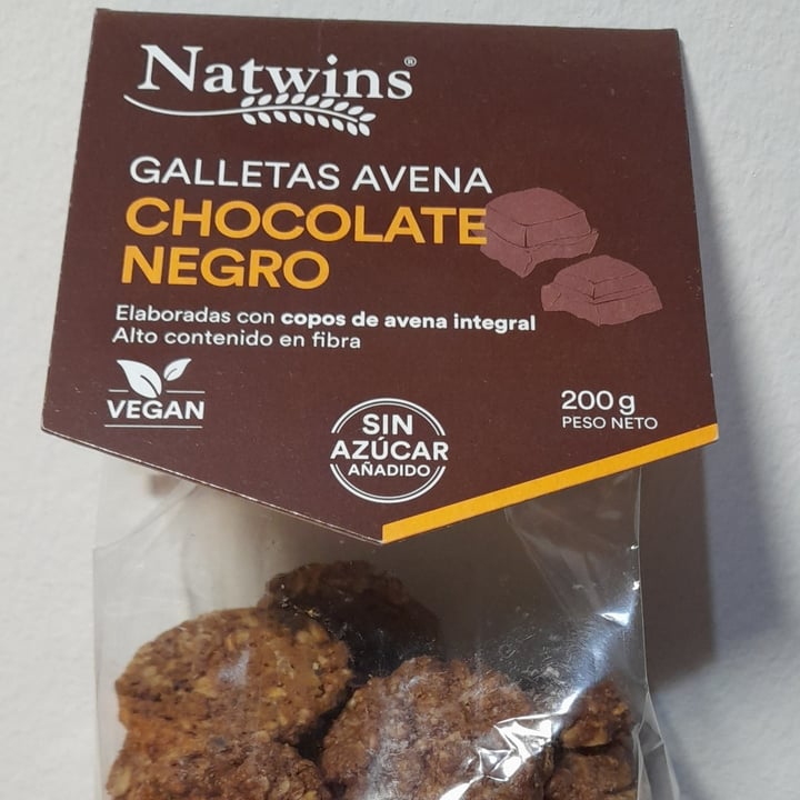 photo of Natwins Galletas de avena y chocolate negro shared by @anasp on  08 Feb 2023 - review