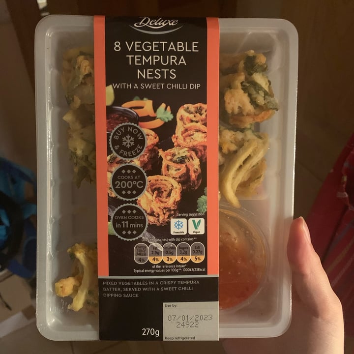 photo of Deluxe 8 vegetable tempura nests shared by @potplant on  04 May 2023 - review