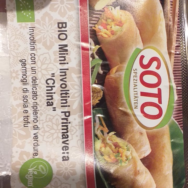 photo of Soto Bio mini involtini primavera "china" shared by @naturalmentedaniela on  28 Jul 2023 - review