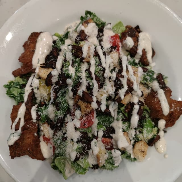 Photo of the dish “Chick-un Avocado Ranch Salad”