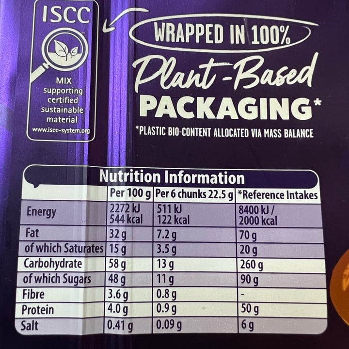 photo of Cadbury Vegan CADBURY PLANT BAR MADE WITH ALMONDS AND SALTED CARAMEL shared by @ftc on  01 May 2023 - review