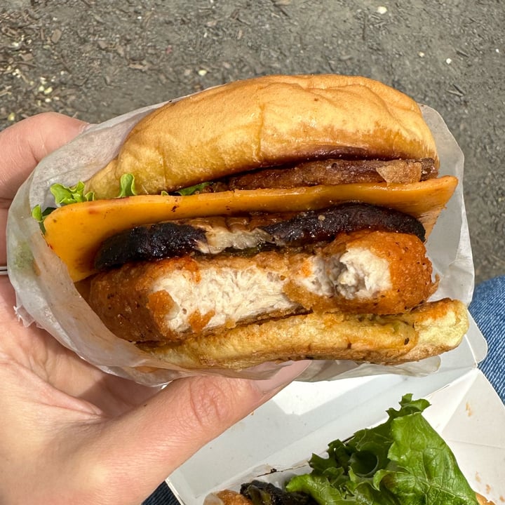 photo of PLNT Burger Meati Crispy Chicken Sandwich shared by @alexesposito on  25 Apr 2023 - review