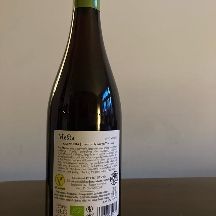 photo of Mesta vegan wine shared by @alejandrapen on  24 Mar 2023 - review