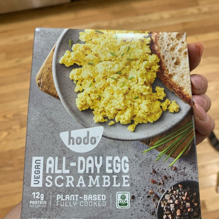 photo of Hodo Vegan All-Day Egg Scramble shared by @clarec36 on  28 May 2023 - review