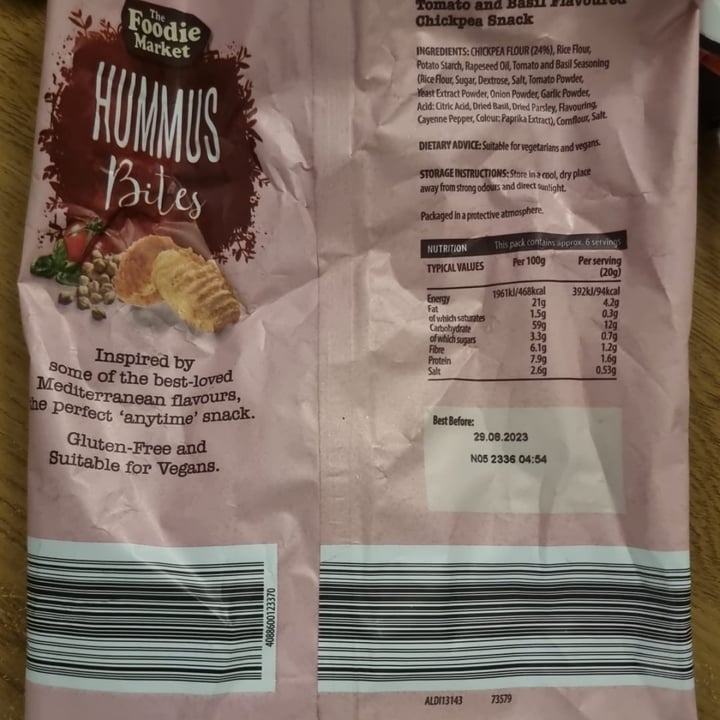 photo of The Foodie Market Hummus Bites shared by @katchan on  24 Jan 2023 - review
