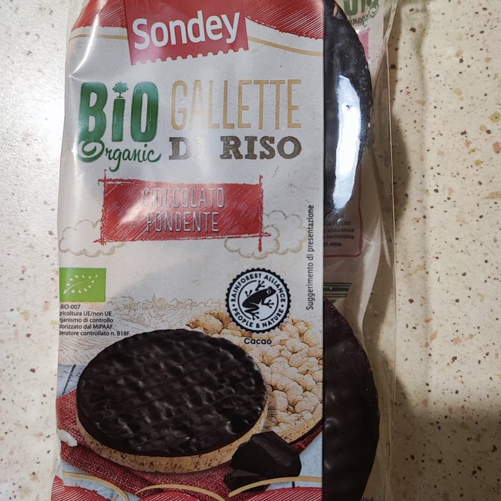 photo of Sondey Bio gallette di riso con cioccolato fondente shared by @mm99 on  06 Apr 2023 - review