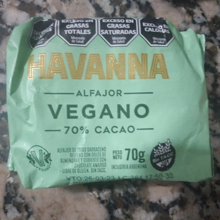 photo of Havanna Alfajor Vegano shared by @morel92 on  24 Jan 2023 - review