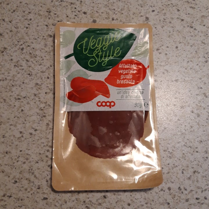 photo of Coop affettato vegetale gusto bresaola shared by @elle83 on  20 May 2023 - review