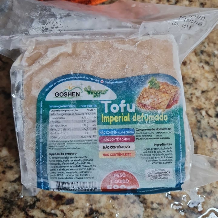 photo of Goshen Alimentos Tofu shared by @lgoldstajn on  24 Feb 2023 - review