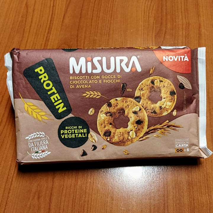 photo of Misura Biscotti con gocce di cioccolato e fiocchi d’avena shared by @lidiaaguilar on  17 Jul 2023 - review