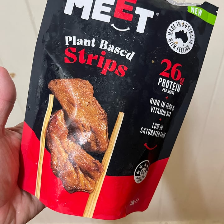 photo of Meet Plant Based Strips shared by @charlee-whiskee on  24 Jan 2023 - review