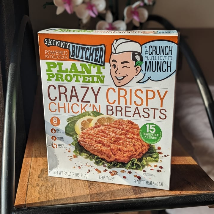 photo of Skinny Butcher Crazy Crispy Chick’n Breasts shared by @iszy on  25 May 2023 - review