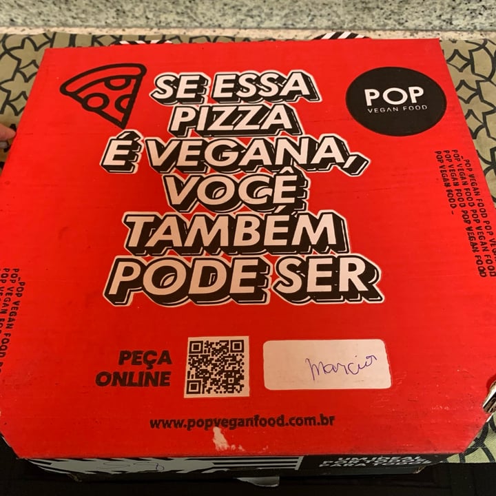 photo of Pop Vegan Food Pizza De Calabresa shared by @marciapinheiro on  11 Jun 2023 - review